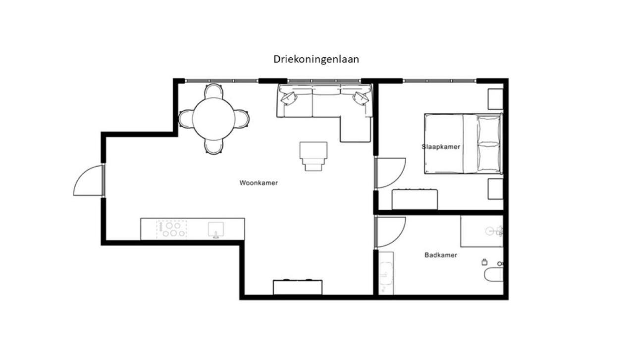 Vier Koningen Apartment Zierikzee Luaran gambar